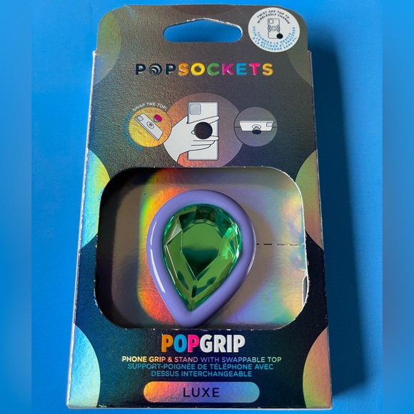 Popsocket - Crystal Tears Be Kind Emerald (LUXE) - Picture 6 of 6